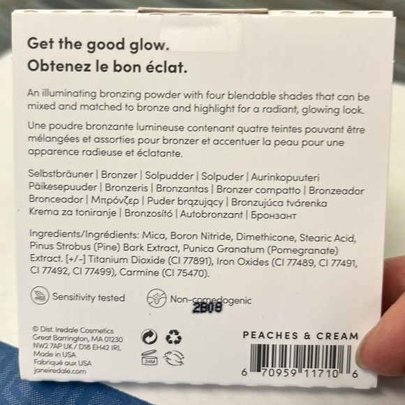 jane iredale “refill for compact” PEACHES & CREAM - Picture 2 of 3